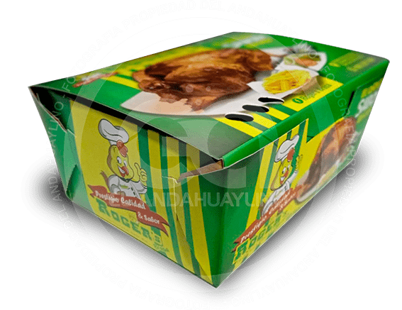 Cajas para pollo a la brasa y polleria en Lima